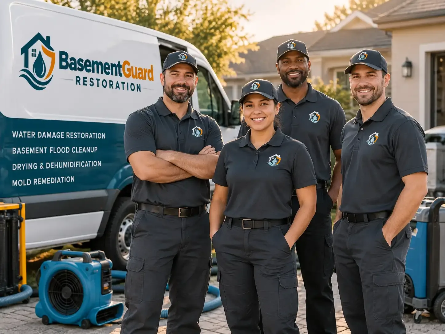 Basement Water Damage Restoration company in Nuevo, CA